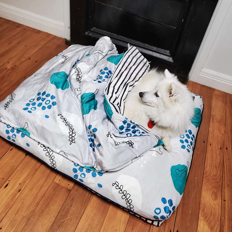 Scandi Mutt Bed-Blanket Combo